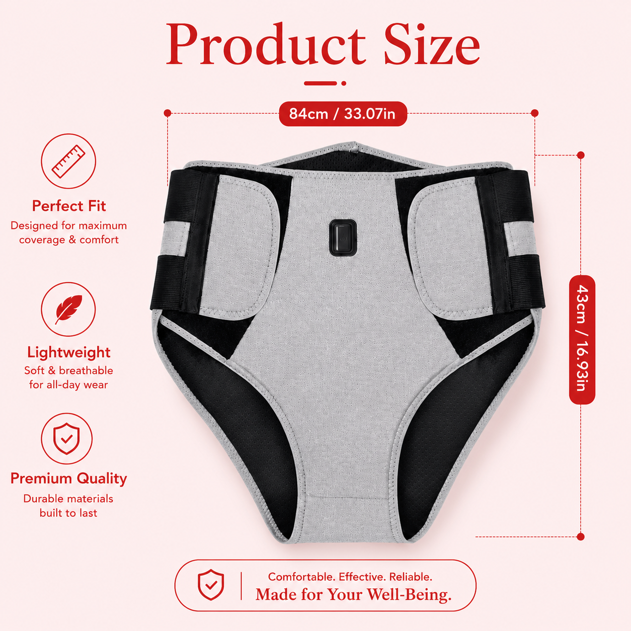 Endohug – Red Light & Heating Pad
